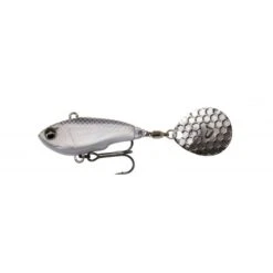 Savage Gear Fat Tail Spin 6,5 Cm 16 G Hundimiento Blanco Plata