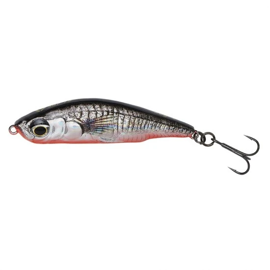 Savage Gear 3D Sticklebait Lápiz 5.5cm 7g Sinking Negro Rojo 3 Savage Gear 3D Sticklebait Lápiz 5.5cm 7g Sinking Negro Rojo