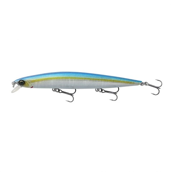 Savage Gear Sea Bass Minnow 12cm 12.5g Sardina Limón Flotante 3 Savage Gear Sea Bass Minnow 12cm 12.5g Sardina Limón Flotante