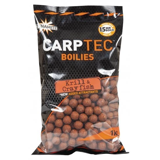 DYNAMITE BAITS Dinamita CarpTec Boilies Krill Y Cigalas 15mm 1.8kg 3 DYNAMITE BAITS Dinamita CarpTec Boilies Krill Y Cigalas 15mm 1.8kg
