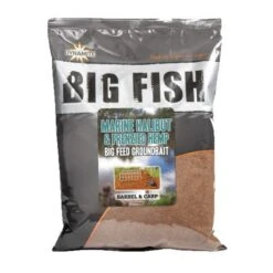 DYNAMITE BAITS Dynamite Big Fish Marine Halibut Y Frenzied Hempseed Groundbait