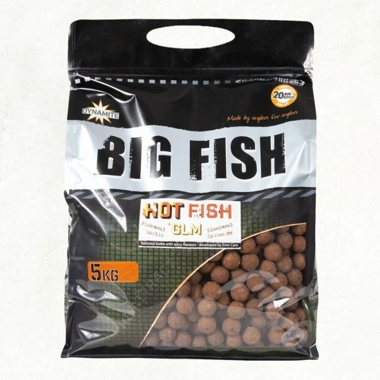 DYNAMITE BAITS Dinamita Pescado Caliente Y Boilies GLM 20mm 5kg 3 DYNAMITE BAITS Dinamita Pescado Caliente Y Boilies GLM 20mm 5kg