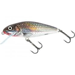 Salmo Percha Flotante 8cm Holo Grey Shiner