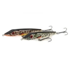 Salmo Jack Sinking 18cm Barred Muskie Edición Limitada -Salmo Ventas qja014 015 salmo jack18s barred muskie amur pike pair 1 550x550w
