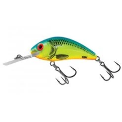 Salmo Rattlin Hornet Flotante 4,5cm Azul Chartreuse