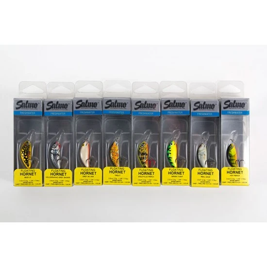 Salmo Hornet Percha Flotante 3.5cm Oro Fluo 4 Salmo Hornet Percha Flotante 3.5cm Oro Fluo - Imagen 2