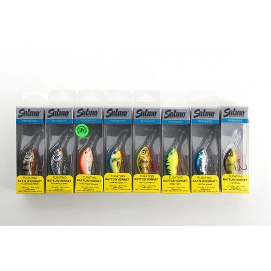 Salmo Rattlin Hornet Flotante 4,5cm Azul Chartreuse 4 Salmo Rattlin Hornet Flotante 4,5cm Azul Chartreuse - Imagen 2