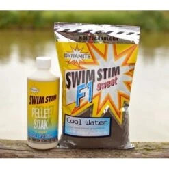 DYNAMITE BAITS Dinamita Swim Stim Groundbait F1 Sweet Black 800g -Salmo Ventas swimstim f1 sweet cool water products e1537520951901 550x550w
